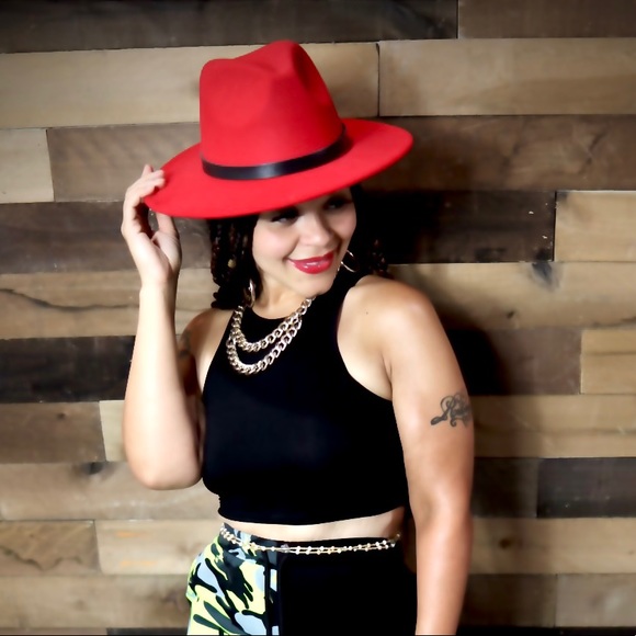 Cosmo Fedora Hat: Blue